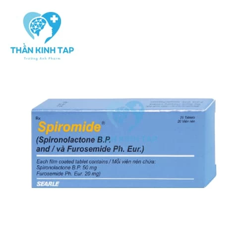 Spiromide - Thuốc điều trị cao huyết áp giảm phù nề